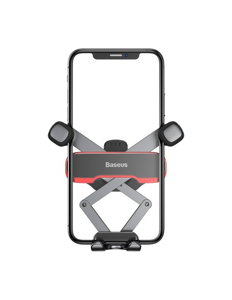 
„Gravity“ automobilio telefono laikiklis oro išleidimo angai – juodas
