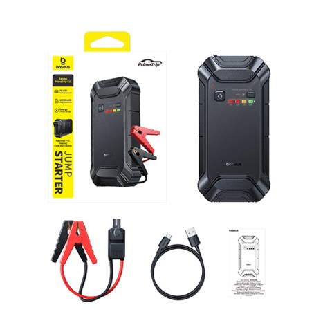 
Užvedimo akumuliatorius transporto priemonėms 12000mAh 12V - juodas
