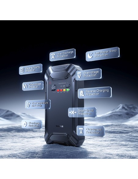 
Užvedimo akumuliatorius transporto priemonėms 12000mAh 12V - juodas
