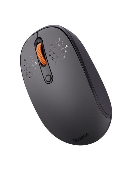 
Belaidė pelė su 3 ryšio režimais, 2,4 GHz „Bluetooth 3.0 5.0 F01B“ – pilka
