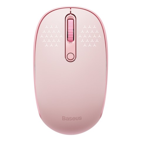 
Belaidė pelė su 3 ryšio režimais, 2,4 GHz „Bluetooth 3.0 5.0 F01B“ – rožinė
