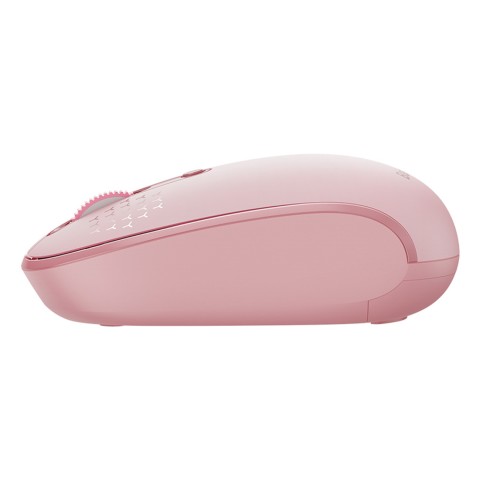 
Belaidė pelė su 3 ryšio režimais, 2,4 GHz „Bluetooth 3.0 5.0 F01B“ – rožinė
