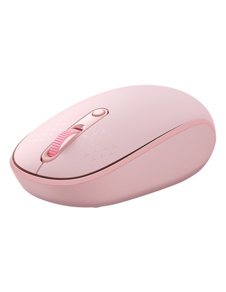 
Belaidė pelė su 3 ryšio režimais, 2,4 GHz „Bluetooth 3.0 5.0 F01B“ – rožinė

