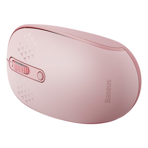 
Belaidė pelė su 3 ryšio režimais, 2,4 GHz „Bluetooth 3.0 5.0 F01B“ – rožinė
