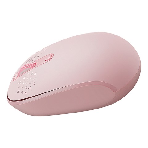 
Belaidė pelė su 3 ryšio režimais, 2,4 GHz „Bluetooth 3.0 5.0 F01B“ – rožinė
