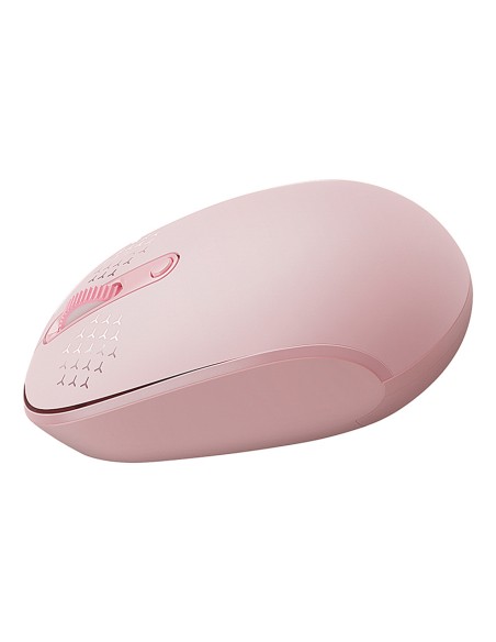 
Belaidė pelė su 3 ryšio režimais, 2,4 GHz „Bluetooth 3.0 5.0 F01B“ – rožinė
