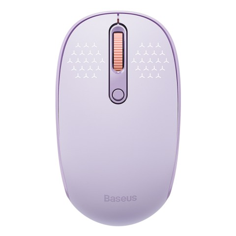 
Belaidė pelė su 3 ryšio režimais, 2,4 GHz „Bluetooth 3.0 5.0 F01B“ – violetinė
