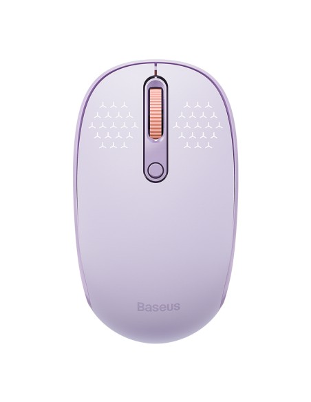 
Belaidė pelė su 3 ryšio režimais, 2,4 GHz „Bluetooth 3.0 5.0 F01B“ – violetinė
