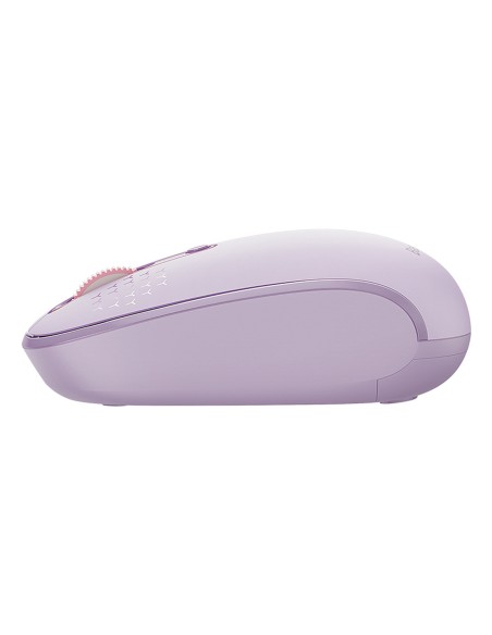 
Belaidė pelė su 3 ryšio režimais, 2,4 GHz „Bluetooth 3.0 5.0 F01B“ – violetinė
