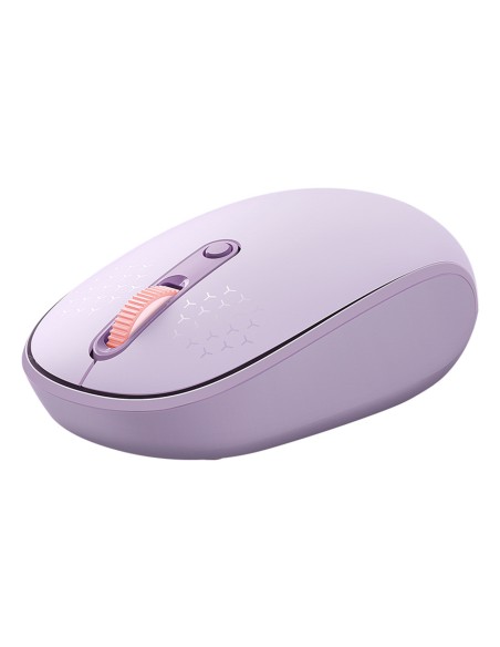 
Belaidė pelė su 3 ryšio režimais, 2,4 GHz „Bluetooth 3.0 5.0 F01B“ – violetinė
