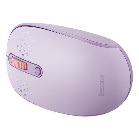 
Belaidė pelė su 3 ryšio režimais, 2,4 GHz „Bluetooth 3.0 5.0 F01B“ – violetinė
