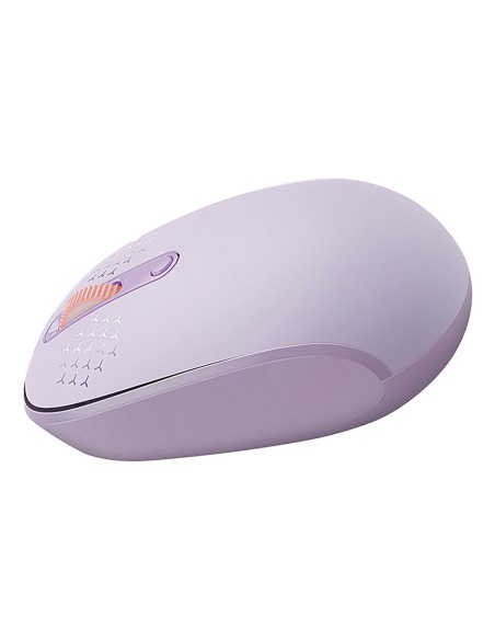 
Belaidė pelė su 3 ryšio režimais, 2,4 GHz „Bluetooth 3.0 5.0 F01B“ – violetinė
