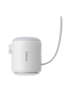 
Nešiojama įkraunama kelioninė pompa su 4 USB-C antgaliais - balta
