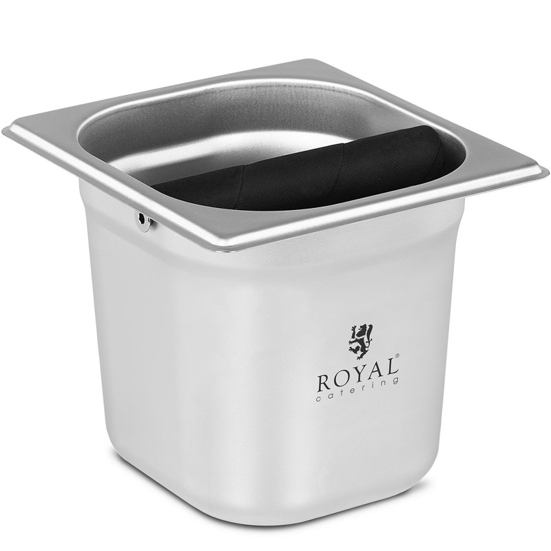 Impactor talpykla kavos tirščiams su nerūdijančio plieno skersiniu GN1/6 2200 ml