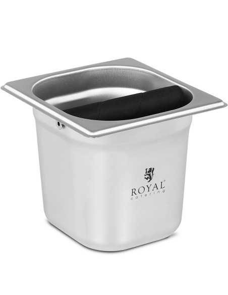 Impactor talpykla kavos tirščiams su nerūdijančio plieno skersiniu GN1/6 2200 ml