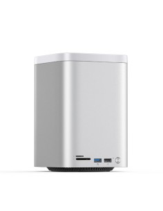
Doko stotelė su M.2 SATA kietojo disko lizdais iki 56 TB - sidabrinė
