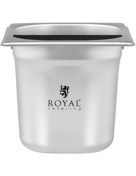 Impactor talpykla kavos tirščiams su nerūdijančio plieno skersiniu GN1/6 2200 ml