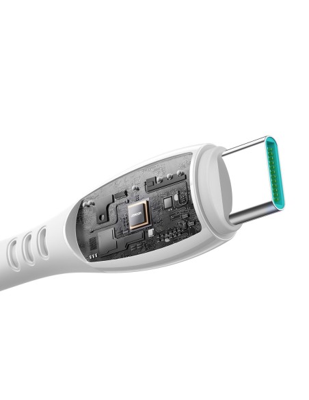 
USB-C laidas S-A59 Vibrant serijos 60W 1.2m - baltas
