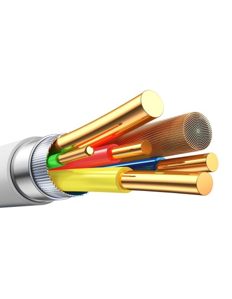 
USB-C laidas S-A59 Vibrant serijos 60W 1.2m - baltas
