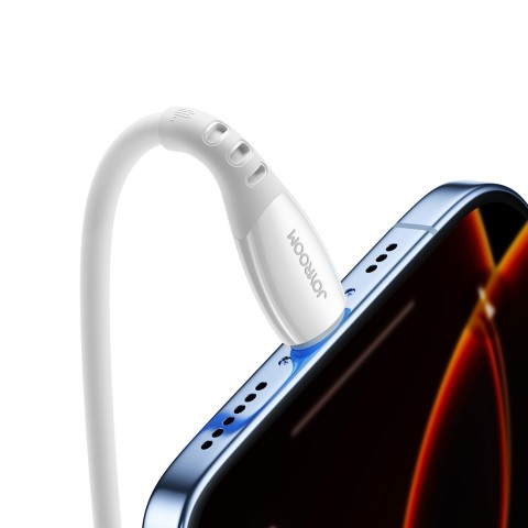 
USB-C laidas S-A59 Vibrant serijos 60W 1.2m - baltas
