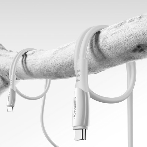 
USB-C laidas S-A59 Vibrant serijos 60W 1.2m - baltas
