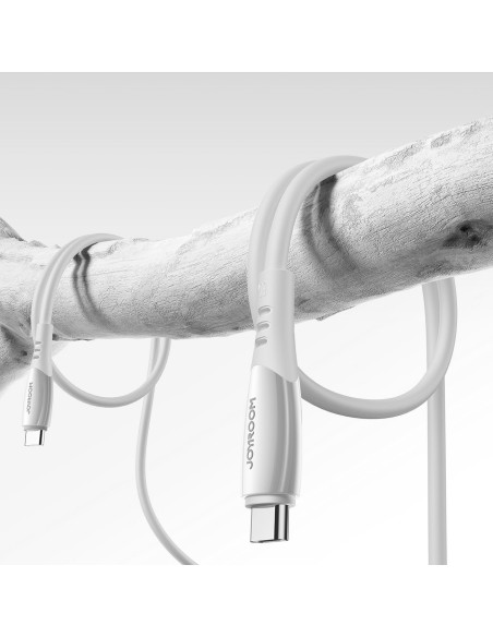 
USB-C laidas S-A59 Vibrant serijos 60W 1.2m - baltas
