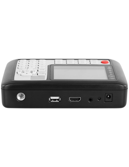 Palydovinės televizijos signalo matuoklis DVB-S2 DiSEqC 1.0-1.3 USALS LCD USB 4400mAh Palydovinės televizijos signalo matuoklis DVB-S2 DiSEqC 1.0-1.3 USALS LCD USB 4400mAh