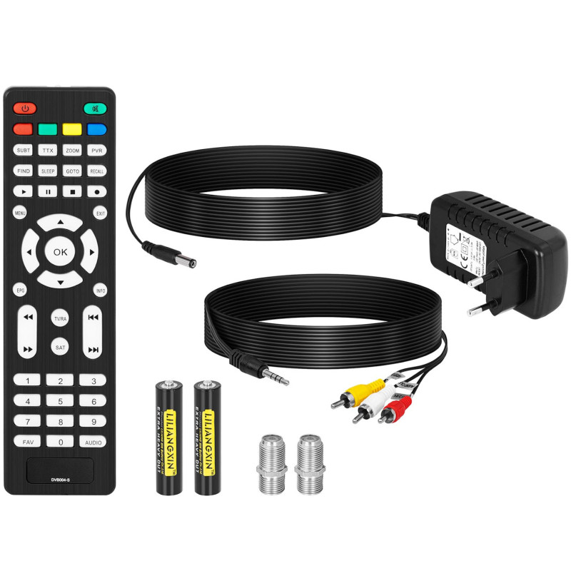 Palydovinės televizijos signalo matuoklis DVB-S2 DiSEqC 1.0-1.3 USALS LCD USB 4400mAh