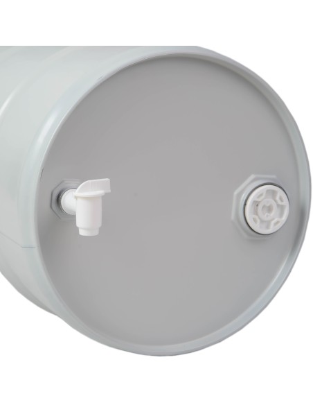 
Plieninė metalinė statinė TH 60L, 2 ir 3/ 4 kamščiai, su čiaupu, sertifikuota - PILKA
