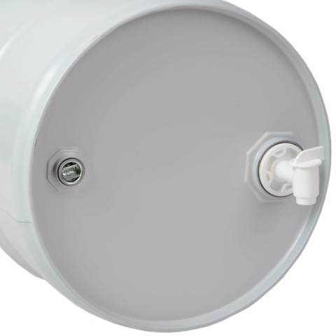 
Plieninė metalinė statinė TH 60L, 2 ir 3/ 4 kamščiai, su čiaupu, sertifikuota - PILKA
