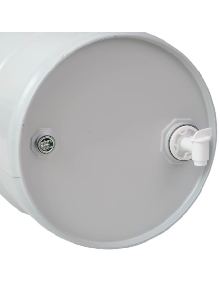 
Plieninė metalinė statinė TH 60L, 2 ir 3/ 4 kamščiai, su čiaupu, sertifikuota - PILKA
