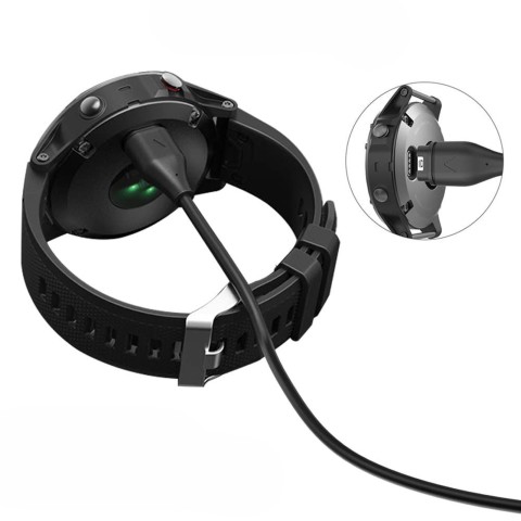 
USB-A laidas „Garmin“ laikrodžiui 1 m – juodas
