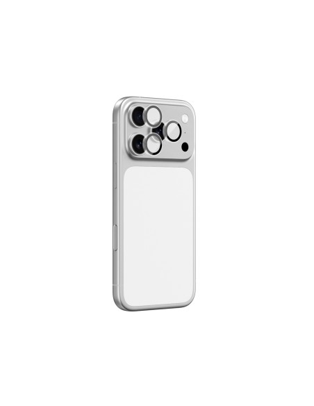 
iPhone 17 Pro / Pro Max safyrinis kameros stiklas su juodu rėmeliu
