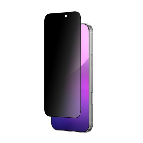 
„Radix Privacy“ grūdintas stiklas, skirtas „iPhone 17“
