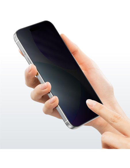 
„Radix Privacy“ grūdintas stiklas, skirtas „iPhone 17“
