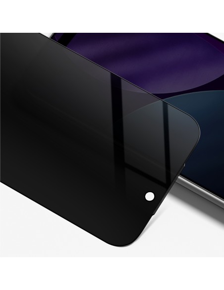 
„iPhone 17 Pro Max Titan“ apsauginis grūdintas stiklas su „FusionFilter 7“ apsauga nuo privatumo
