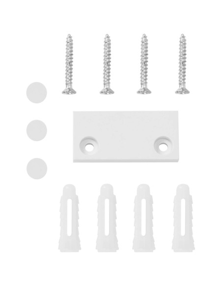 Viešbučio baseino sieninis plaukų džiovintuvas su elektros lizdu 1200 W baltas