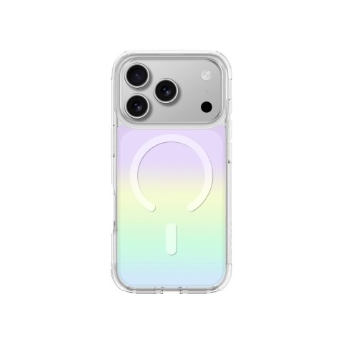 
„iPhone 17 Pro Minimal MagSafe“ dėklas – vaivorykštinis
