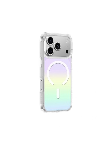 
„iPhone 17 Pro Minimal MagSafe“ dėklas – vaivorykštinis

