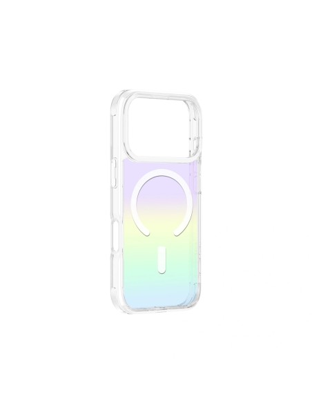 
„iPhone 17 Pro Minimal MagSafe“ dėklas – vaivorykštinis
