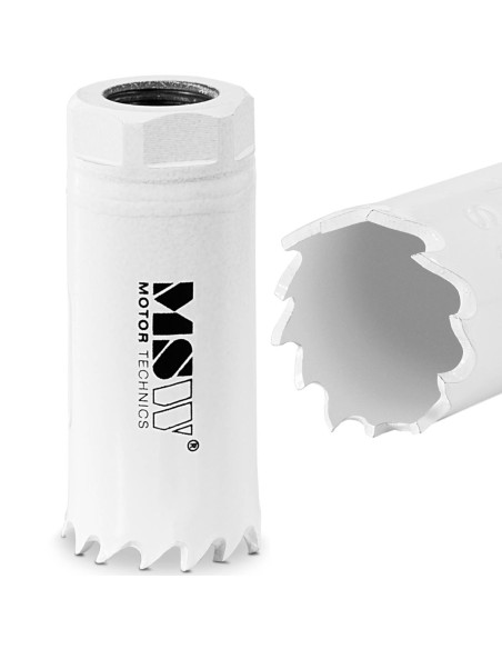 Dviejų metalų skylių pjūklo grąžtas metaliniam medienos plastikui sk. 22 mm Dviejų metalų skylių pjūklo grąžtas metaliniam medienos plastikui sk. 22 mm