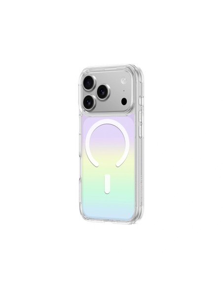 
„iPhone 17 Pro Max Minimal“ „MagSafe“ dėklas – vaivorykštinis
