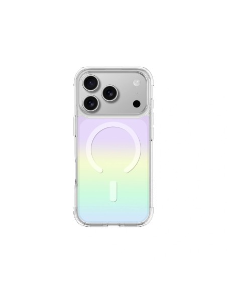 
„iPhone 17 Pro Max Minimal“ „MagSafe“ dėklas – vaivorykštinis
