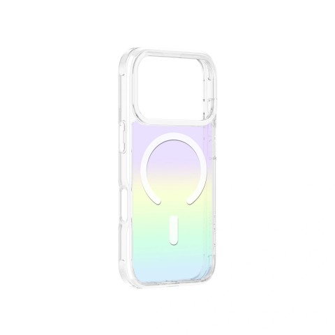 
„iPhone 17 Pro Max Minimal“ „MagSafe“ dėklas – vaivorykštinis
