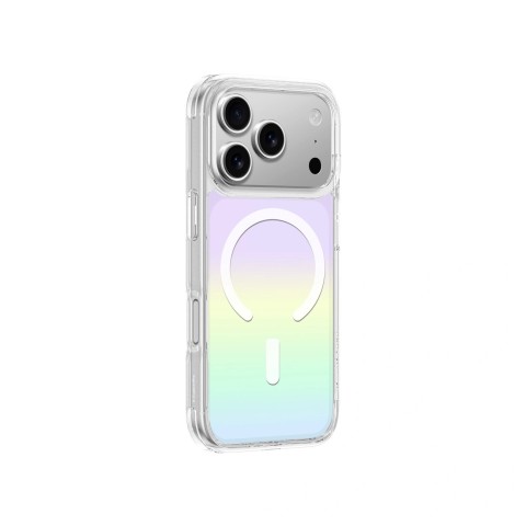 
„iPhone 17 Pro Max Minimal“ „MagSafe“ dėklas – vaivorykštinis
