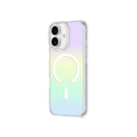
„iPhone 17 Minimal MagSafe“ dėklas – vaivorykštinis
