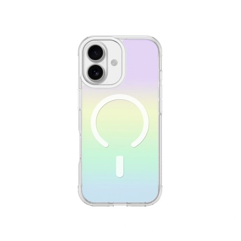 
„iPhone 17 Minimal MagSafe“ dėklas – vaivorykštinis
