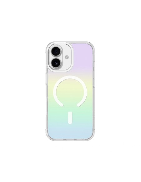 
„iPhone 17 Minimal MagSafe“ dėklas – vaivorykštinis
