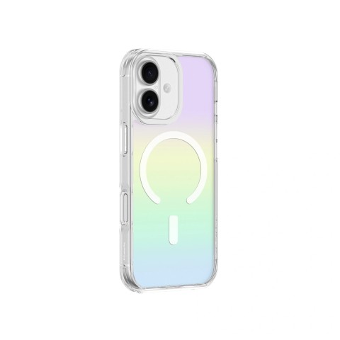 
„iPhone 17 Minimal MagSafe“ dėklas – vaivorykštinis
