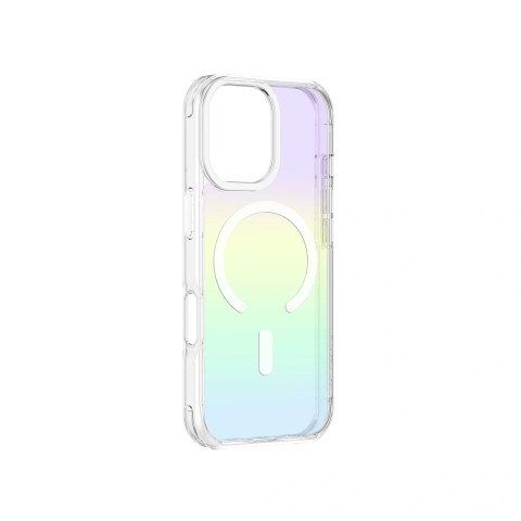 
„iPhone 17 Minimal MagSafe“ dėklas – vaivorykštinis
